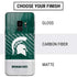Michigan State University Jersey Split Galaxy S9 Skin
